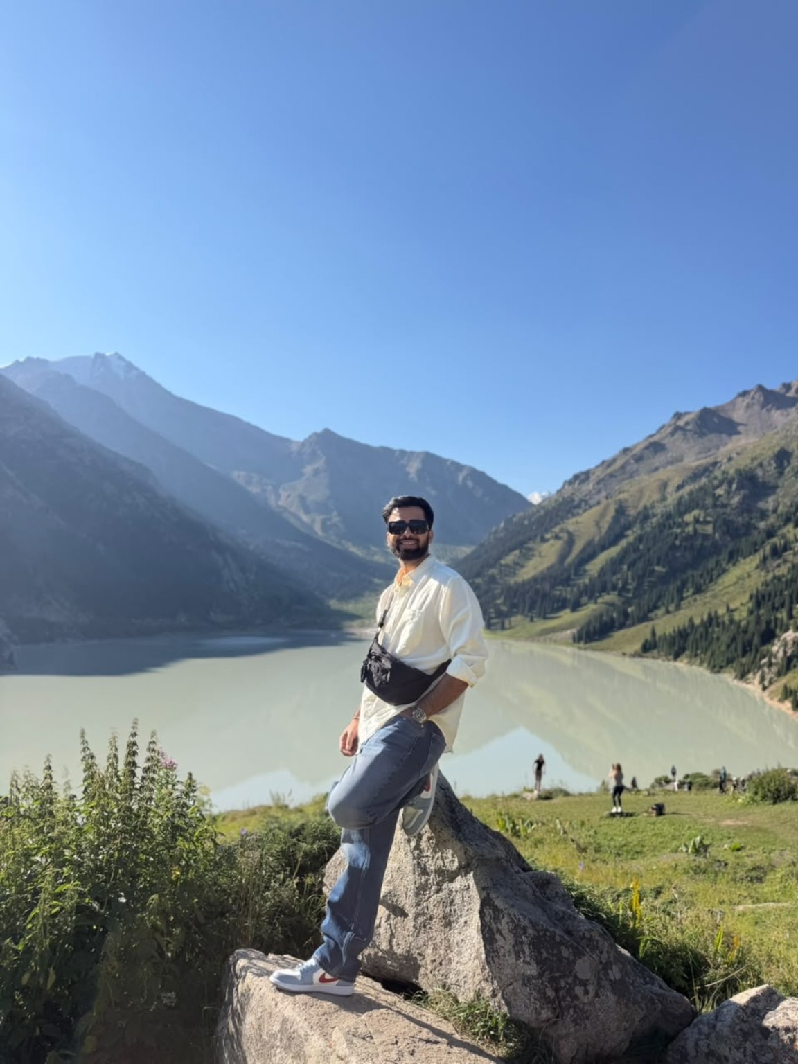 Kuldeep Singh Bhadoriya outdoors in the mountains